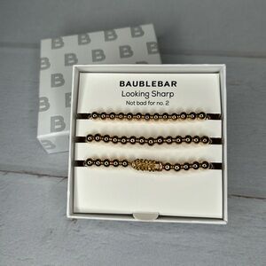 NEW - Baublebar Looking Sharp Pencil Bracelet Set